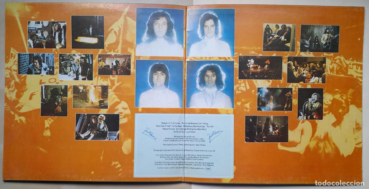 Discos de vinilo: SLADE &rdquo;SLADE IN FLAME&rdquo; (73/74/4) - Foto 3