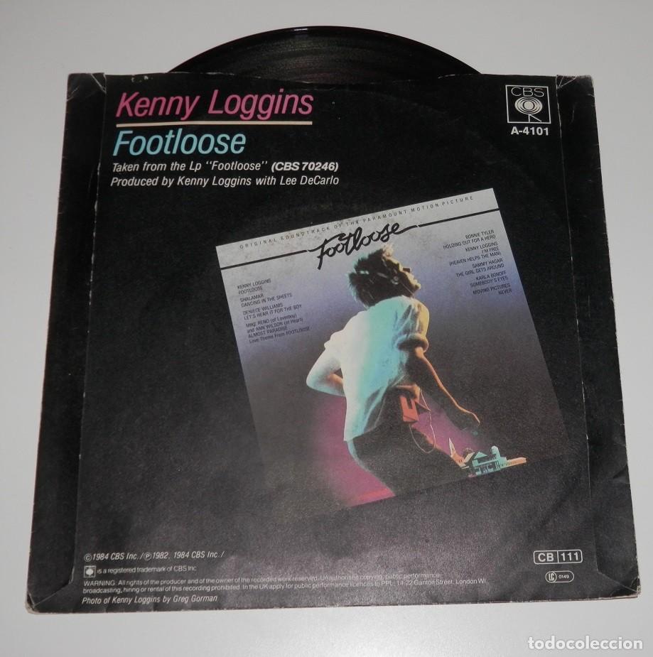 Discos de vinilo: DISCO SINGLE DE VINILLO DE KENNY LOGGINS - Foto 2
