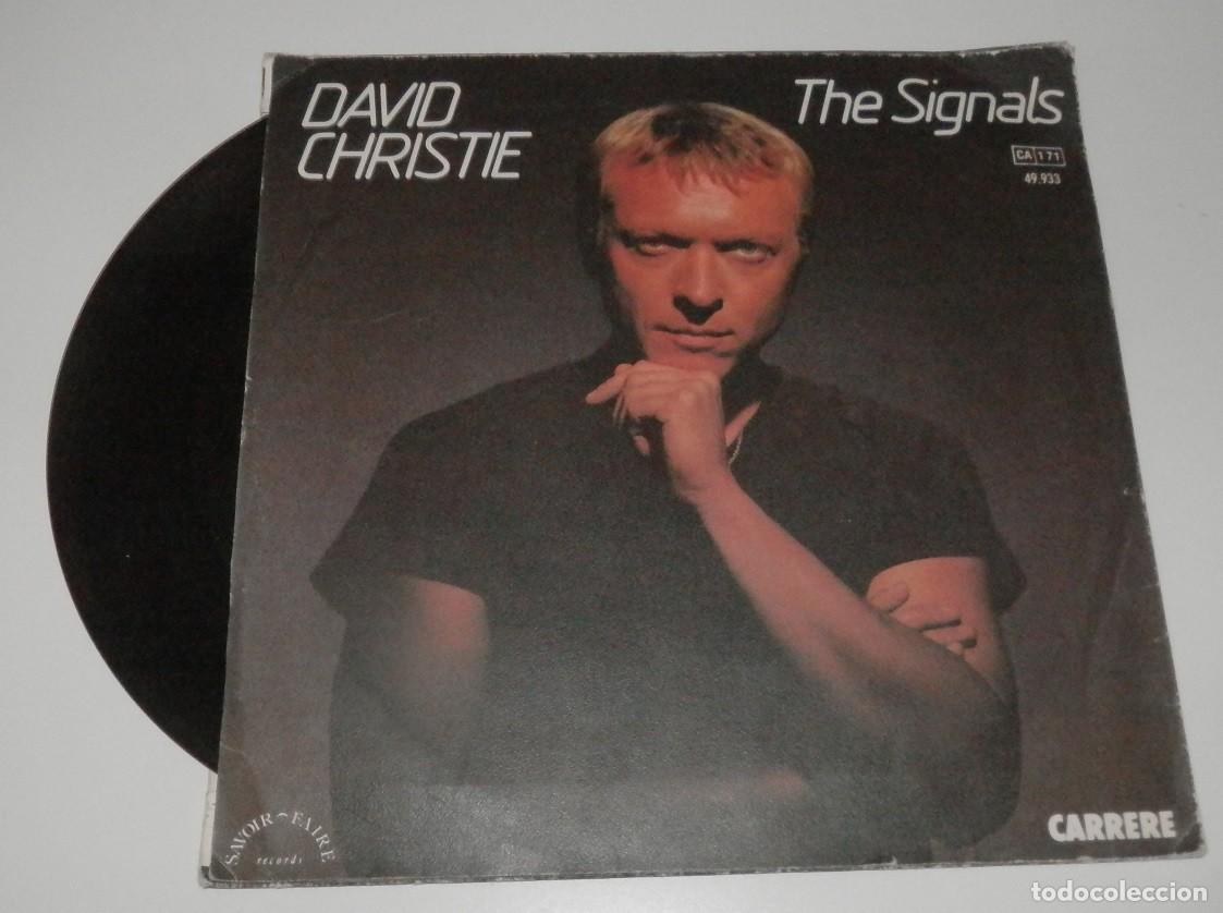 Discos de vinilo: DISCO SINGLE DE VINILLO DE DAVID CHRISTIE - Foto 1