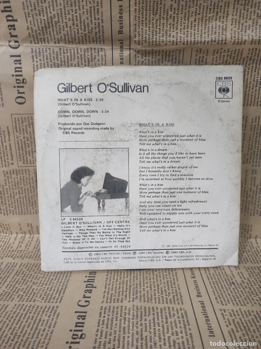 Discos de vinilo: Gilbert OSullivan &ndash; Whats In A Kiss - Foto 2