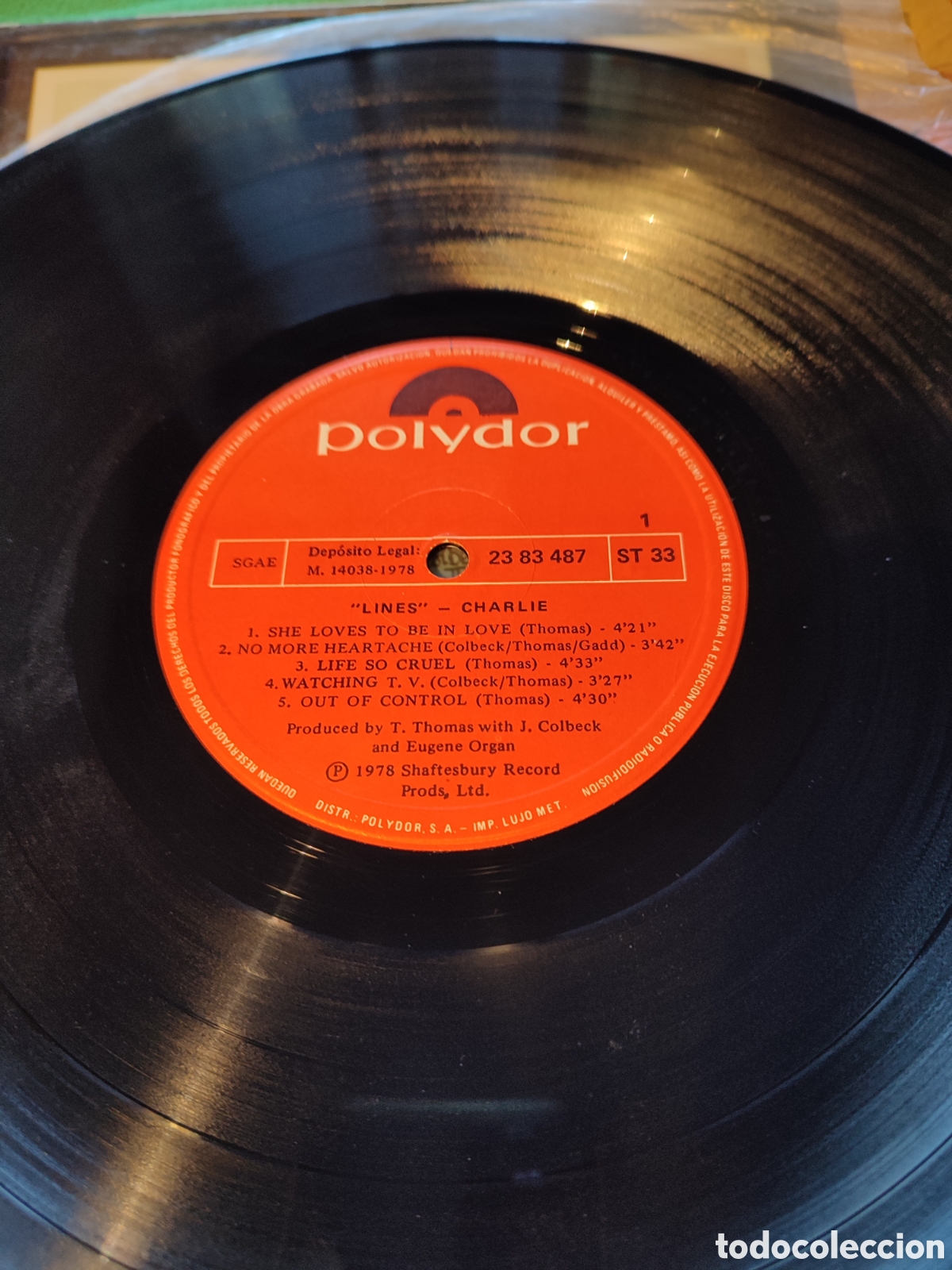 Discos de vinilo: Charlie - Lines Vinilo Lp - Foto 3