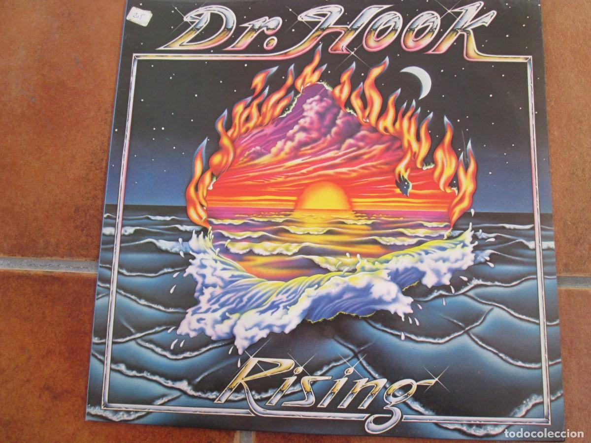 Discos de vinilo: DR HOOK - Rising. LP, Spanish 12&rdquo; 1980 Edition. Insert. Impecable (NM) - Foto 1