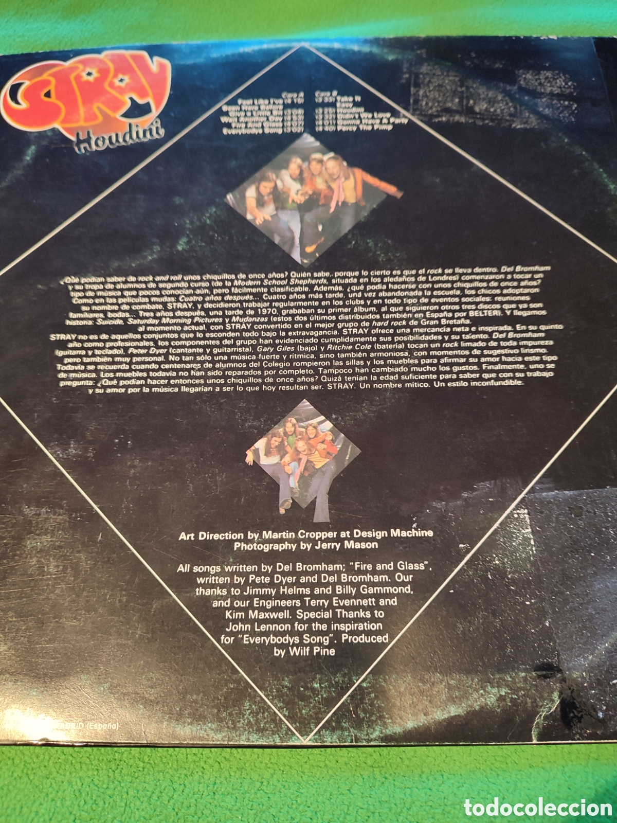 Discos de vinilo: Stray - Houdini Vinilo Lp - Foto 2