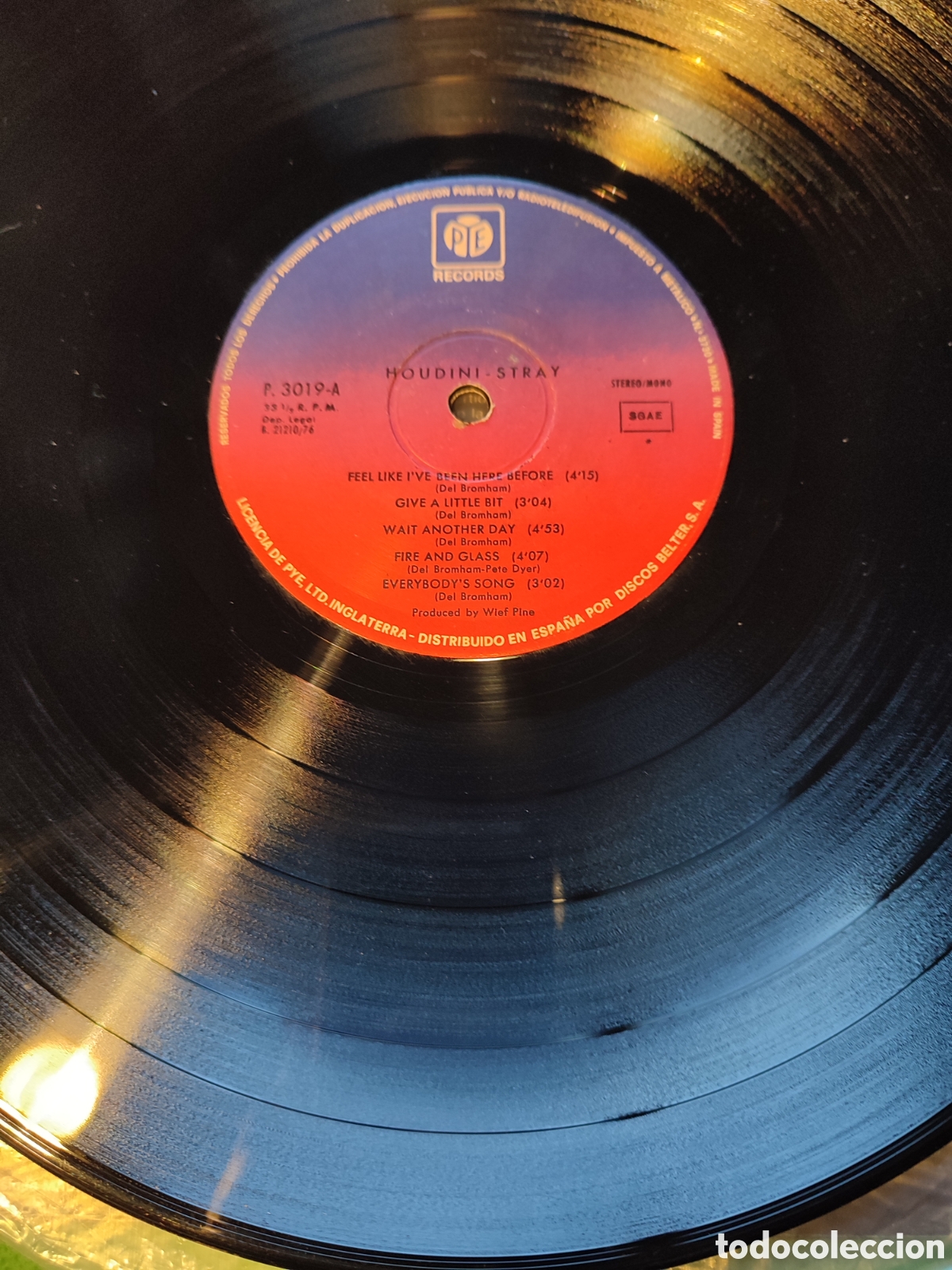 Discos de vinilo: Stray - Houdini Vinilo Lp - Foto 3