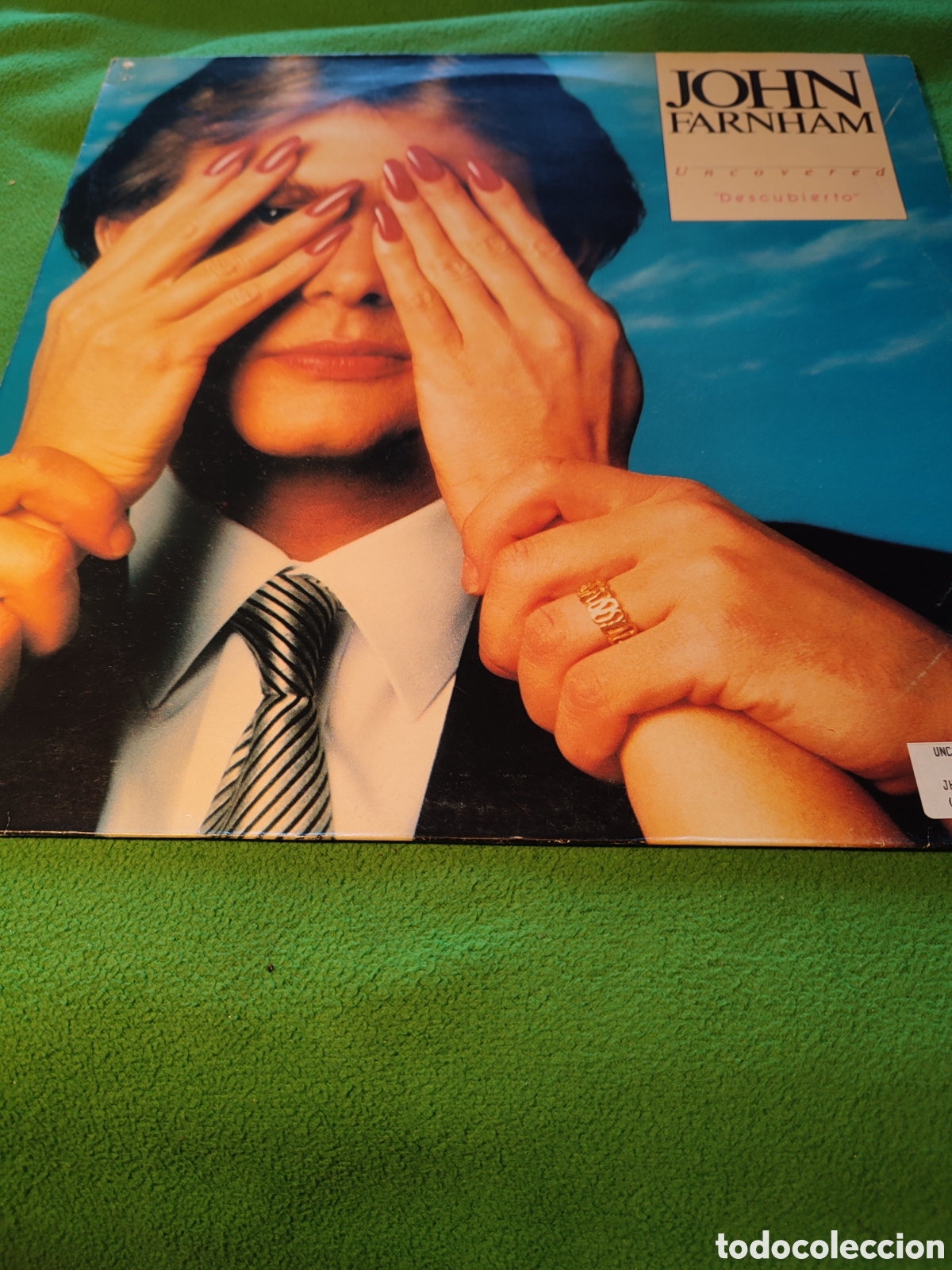 Discos de vinilo: John Farnham - Uncovered - Foto 1
