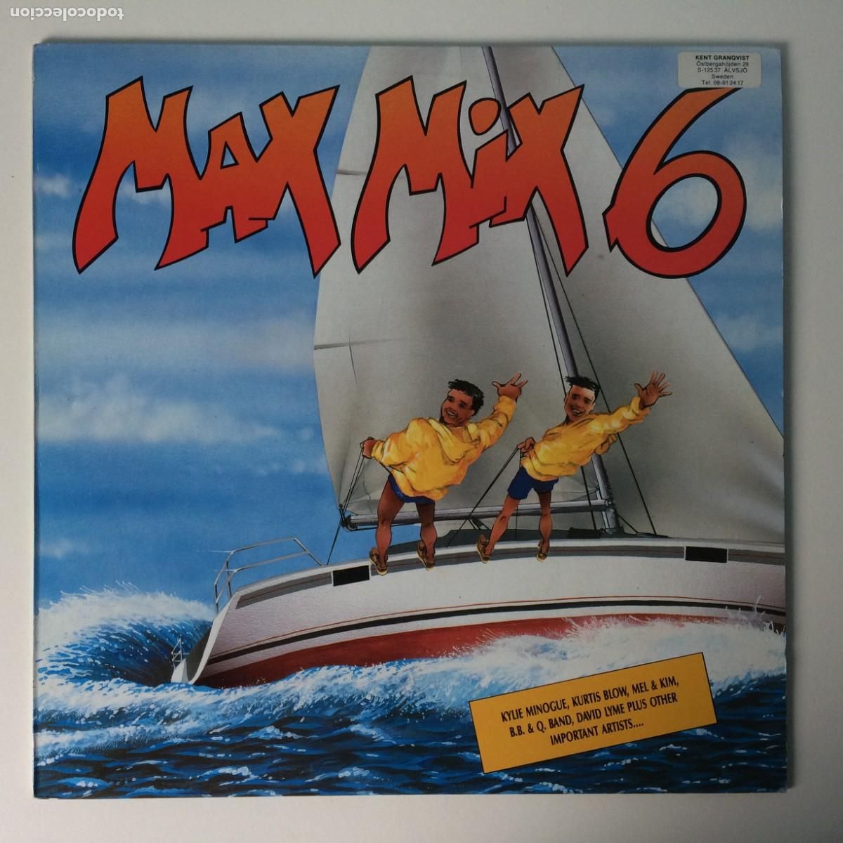 Discos de vinilo: Various &lrm;&ndash; Max Mix 6 , Spain 1988 Max Music - Foto 1