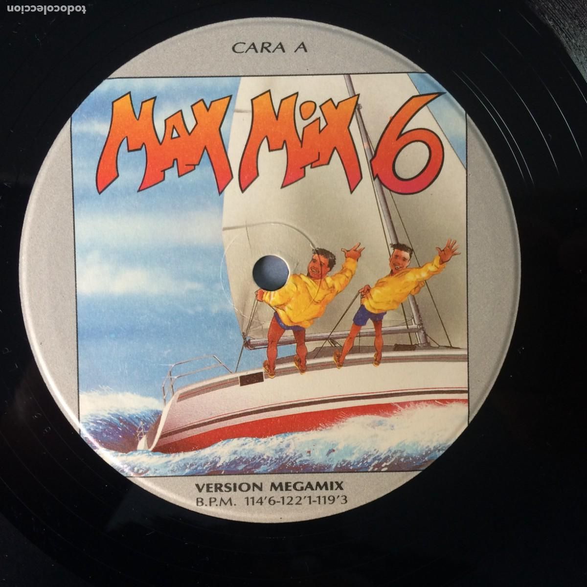 Discos de vinilo: Various &lrm;&ndash; Max Mix 6 , Spain 1988 Max Music - Foto 5