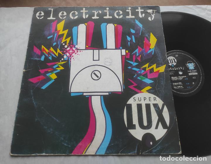 Discos de vinilo: Superlux &lrm;&ndash; Electricity-MAXI-ESPA&Ntilde;A- - Foto 1