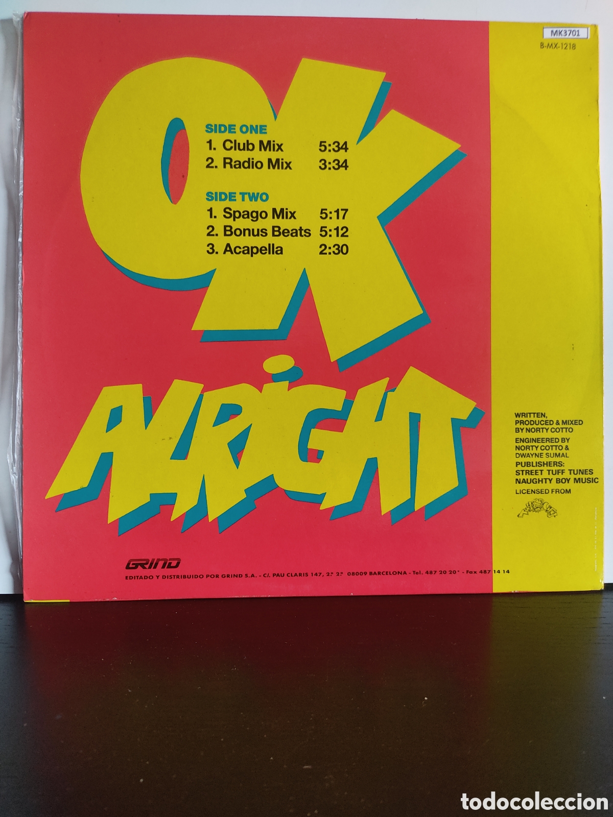 Discos de vinilo: The Minutemen &lrm;&ndash; Ok Alright - Foto 2