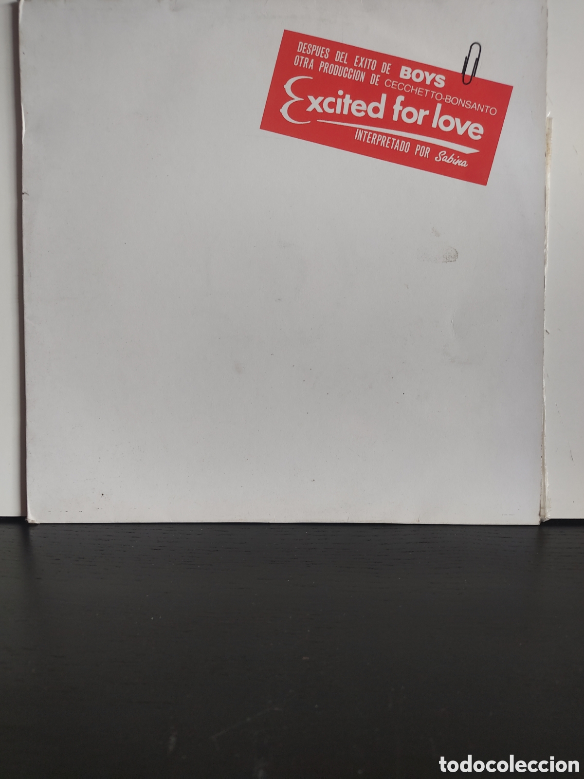 Discos de vinilo: Sabina &lrm;&ndash; Excited For Love - Foto 1