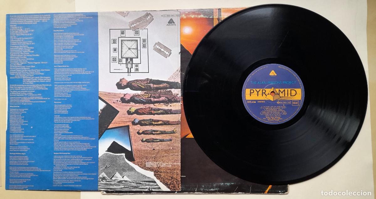 Discos de vinilo: ALAN PARSONS PROJECT &rdquo;PYRAMID&rdquo; (3/78/3) - Foto 4