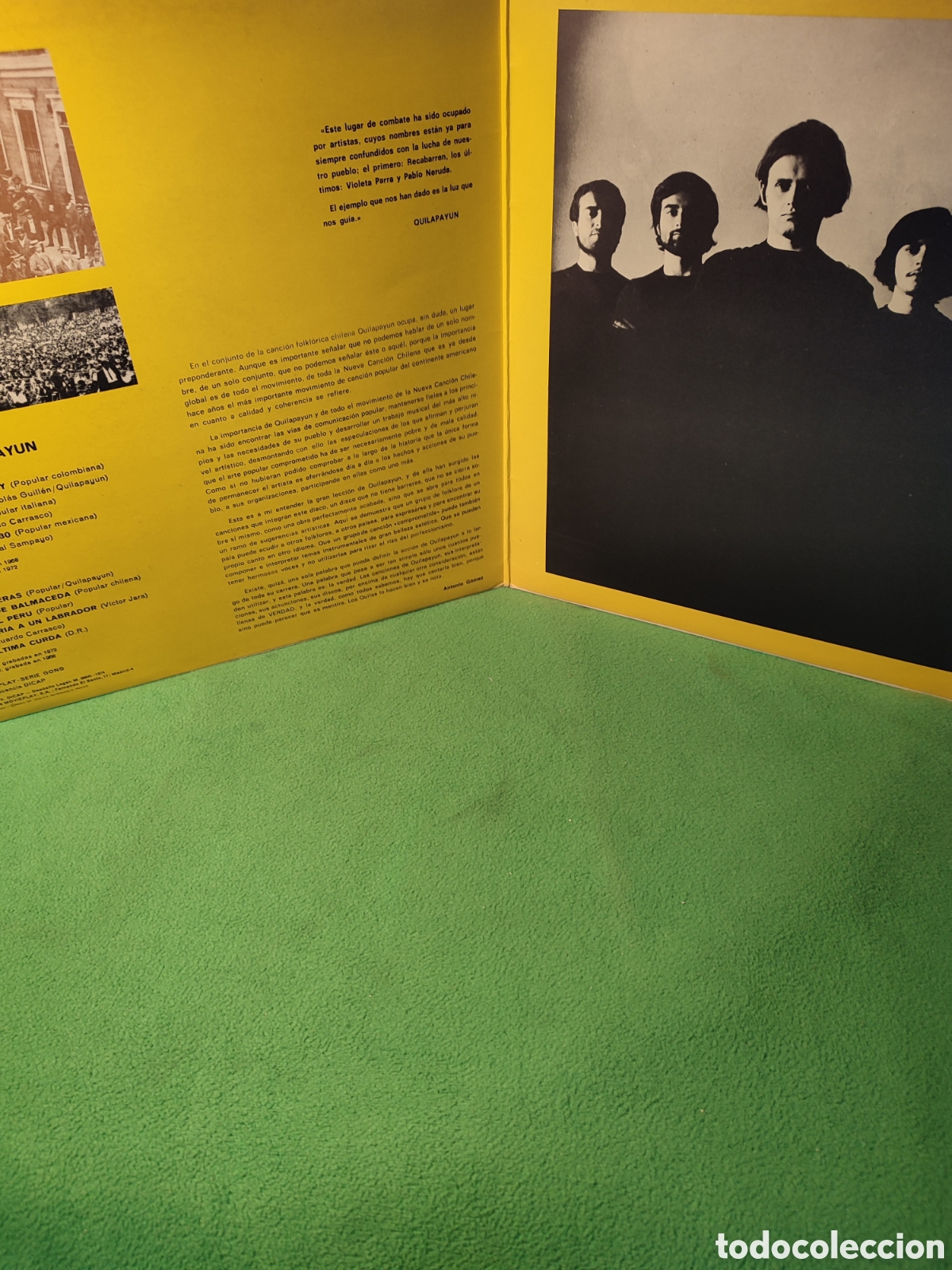 Discos de vinilo: Quilapayun - Basta - Foto 2