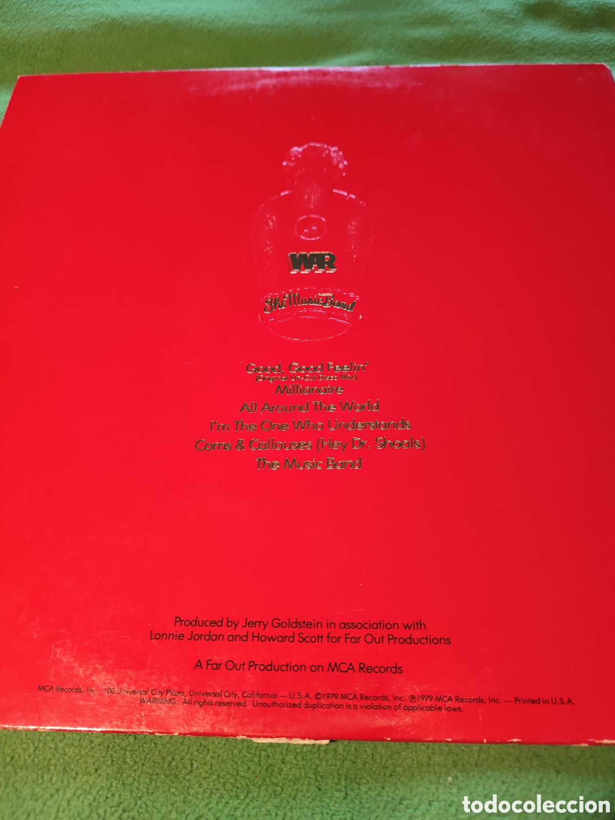 Discos de vinilo: War - The M&uacute;sic Band - Foto 3