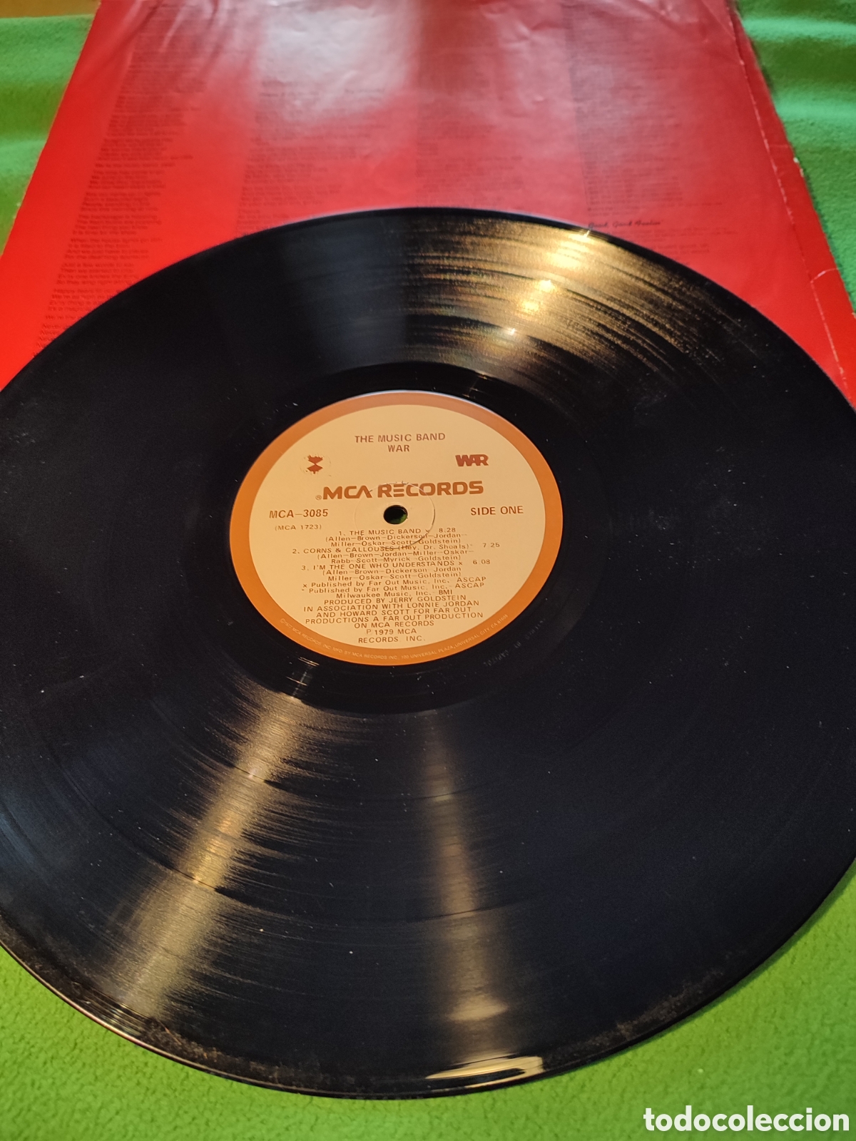 Discos de vinilo: War - The M&uacute;sic Band - Foto 4