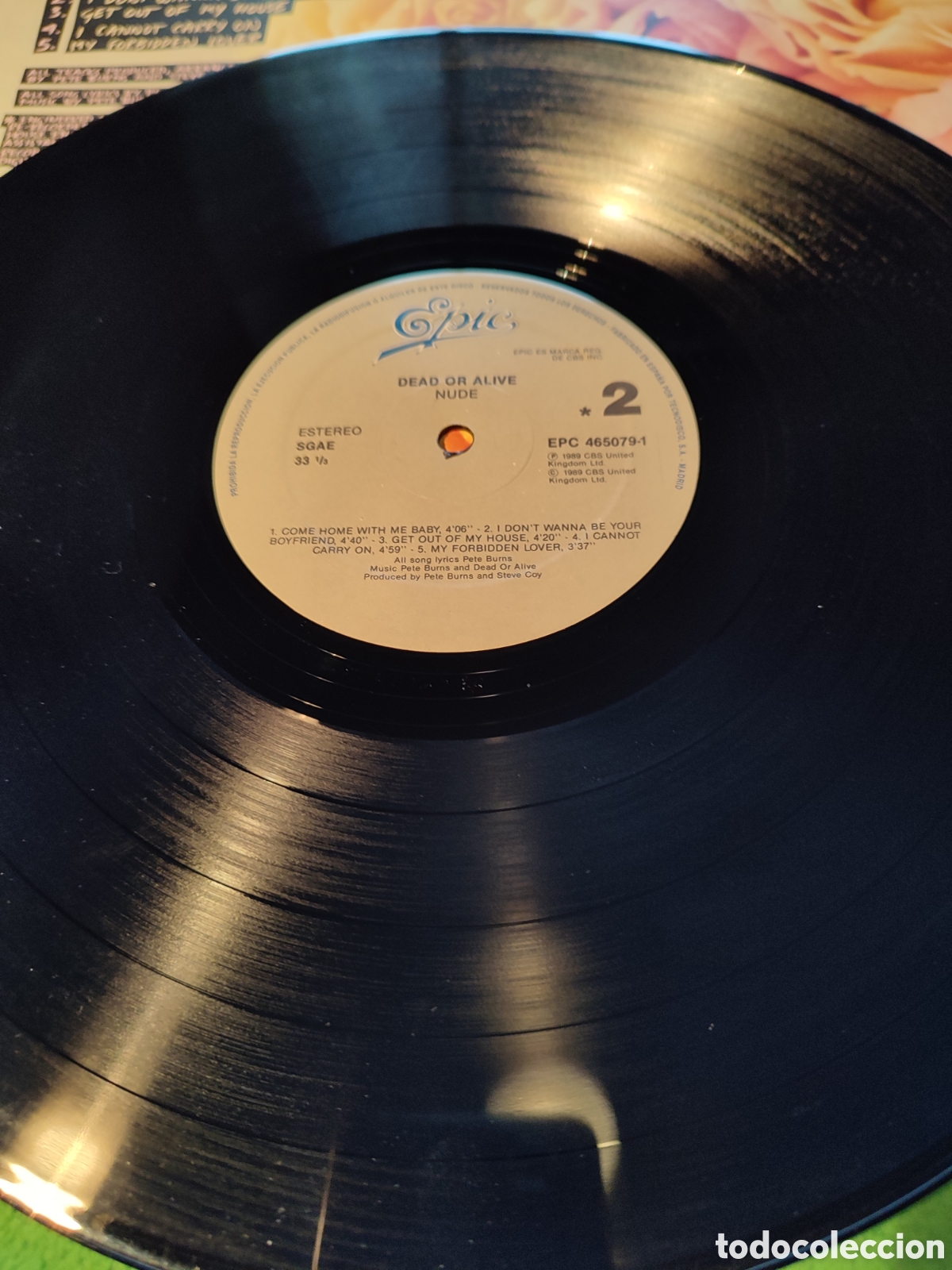 Discos de vinilo: Dead or Alive - Nude - Foto 3