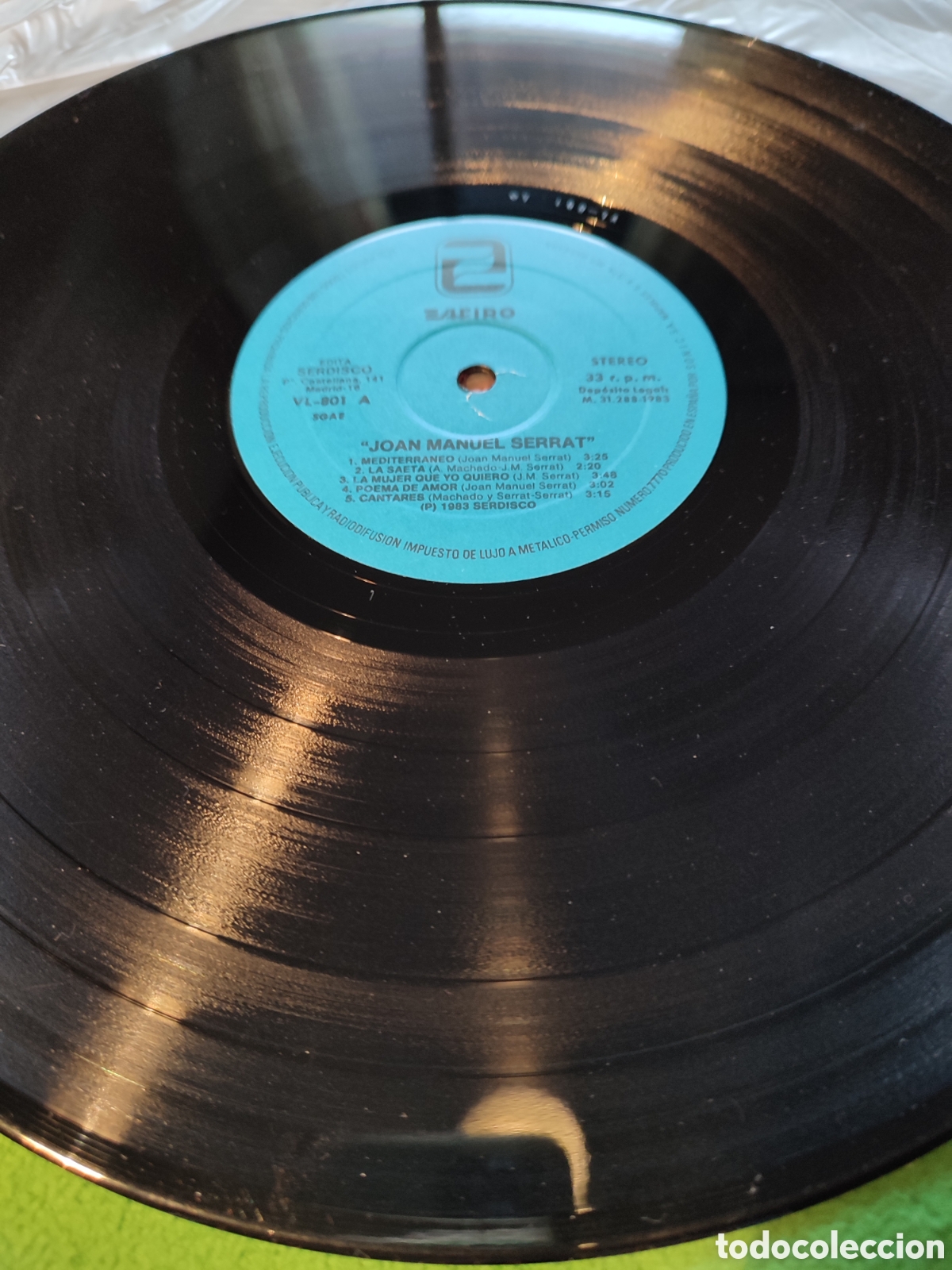 Discos de vinilo: Joan Manuel Serrat - Grandes temas - Foto 3