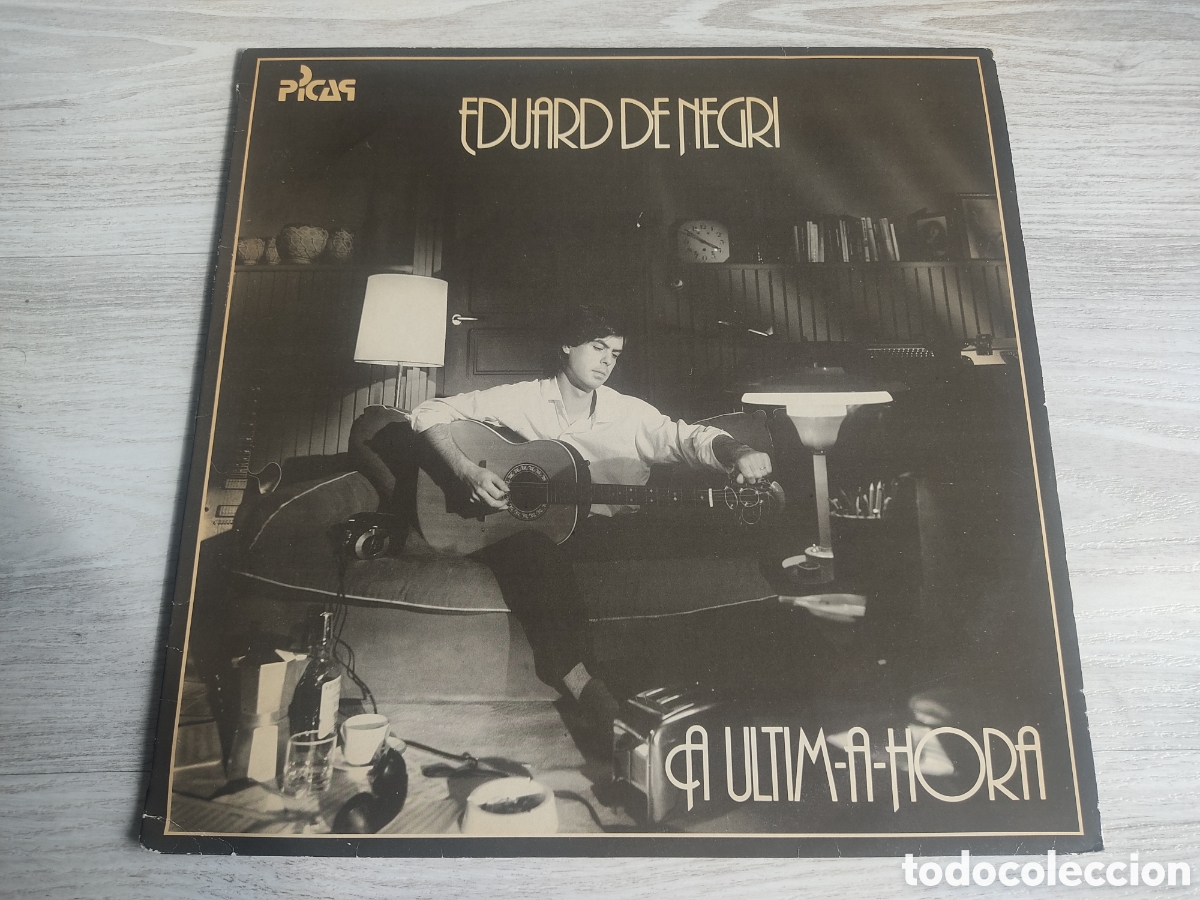 Discos de vinilo: Eduard de Negri LP A &uacute;ltima hora 1985 - Foto 1