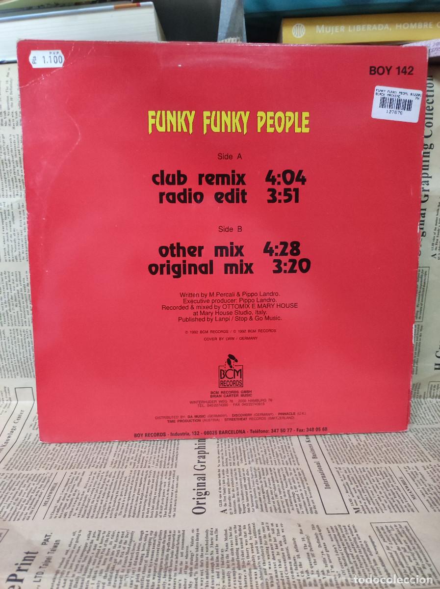 Discos de vinilo: Black Machine &ndash; Funky Funky People - Foto 2
