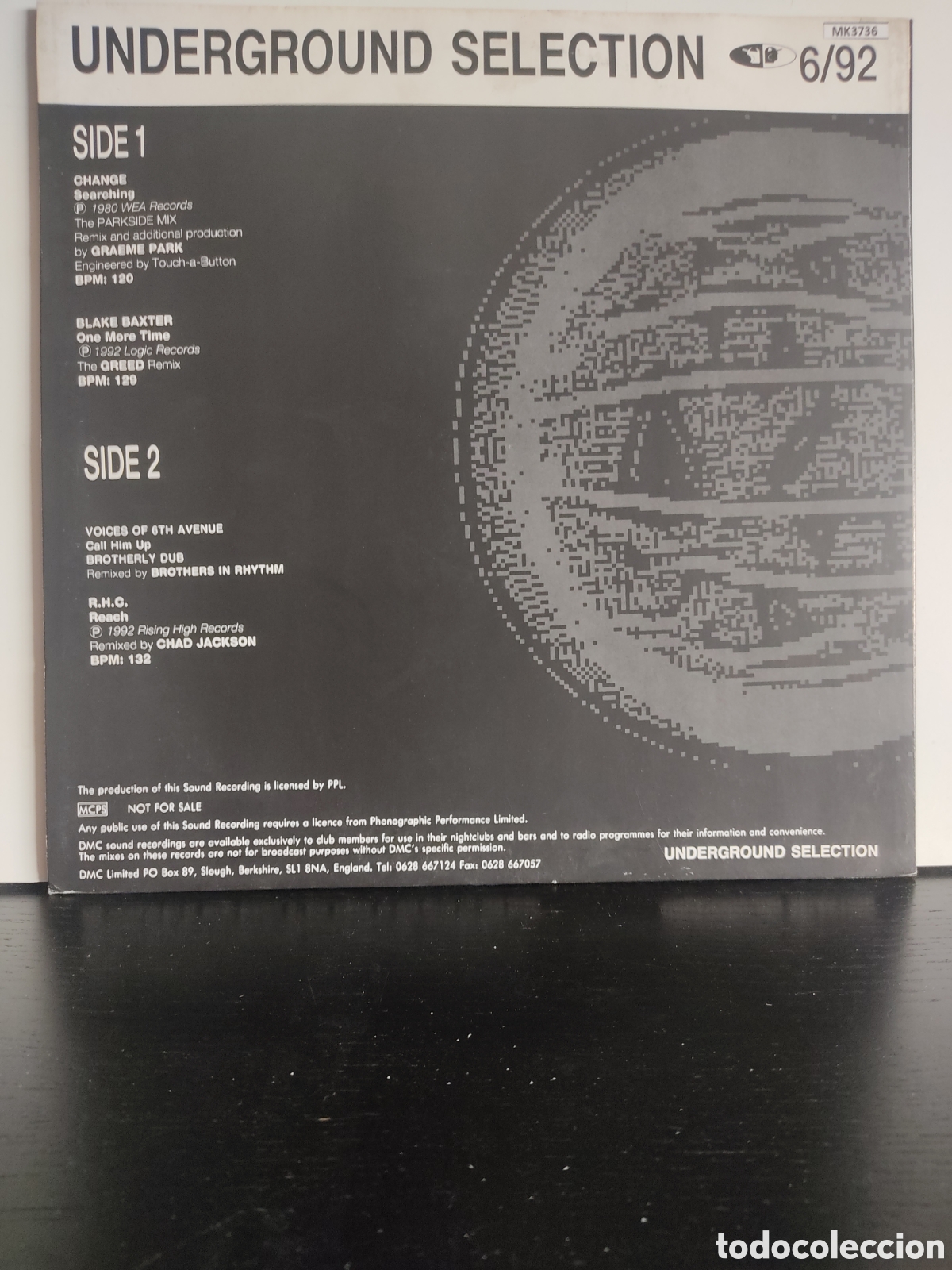 Discos de vinilo: Underground Selection 6/92 - Foto 2