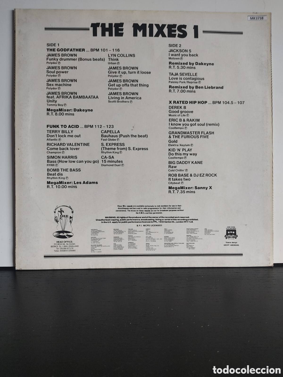 Discos de vinilo: April 88 Mixes 1 - Foto 2