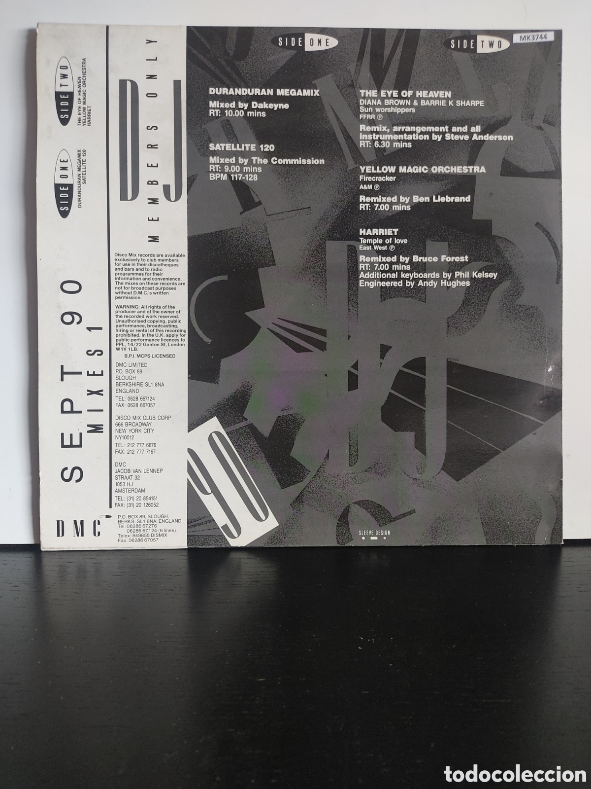 Discos de vinilo: September 90 - Mixes 1 - Foto 2