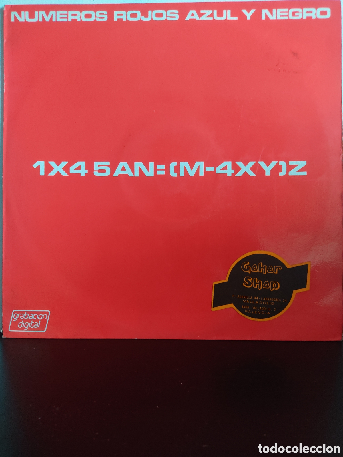 Discos de vinilo: Azul Y Negro &lrm;&ndash; N&uacute;meros Rojos - Foto 1
