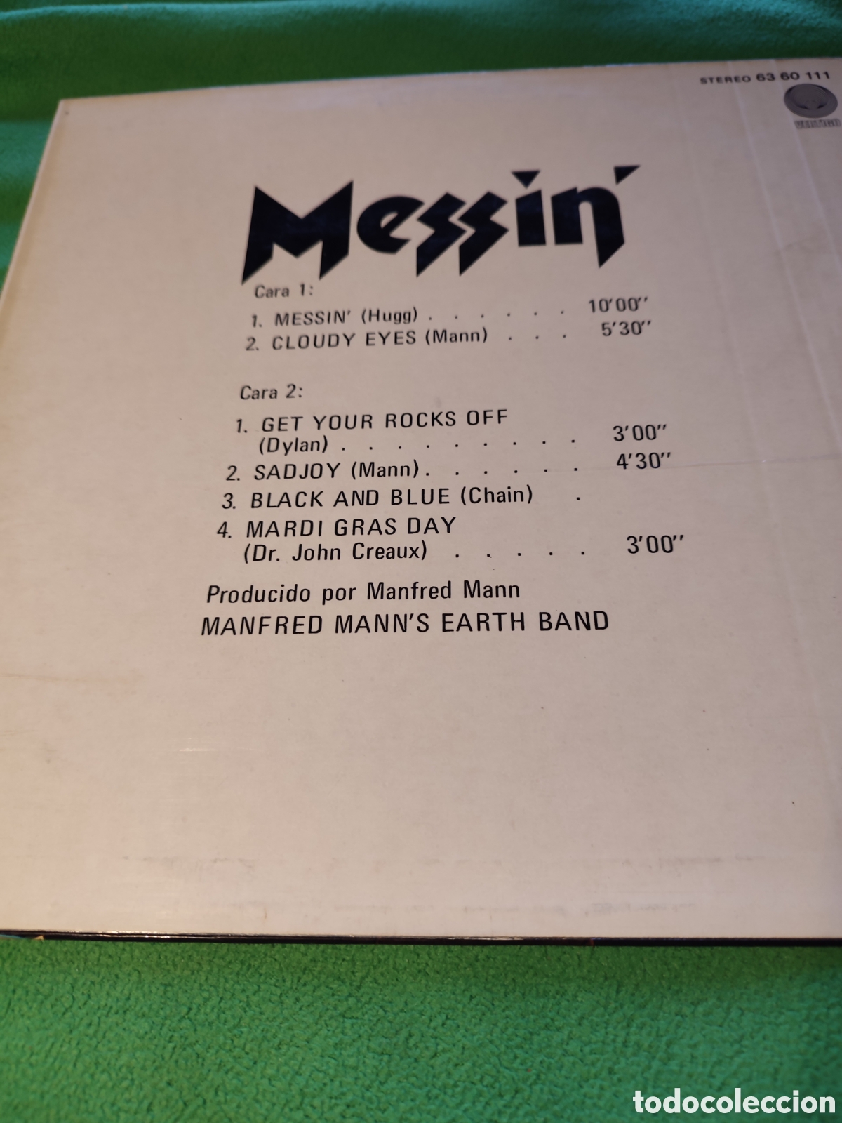 Discos de vinilo: Manfred Mann Earth Band - Messin - Foto 2