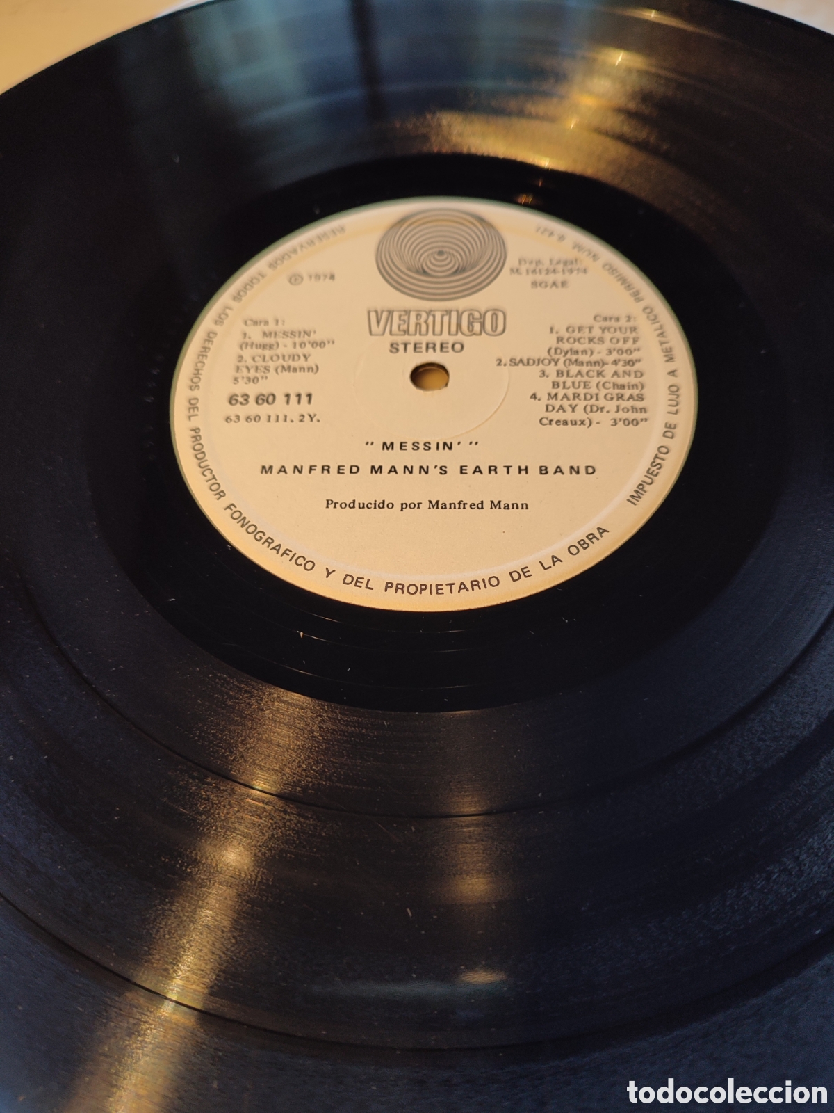 Discos de vinilo: Manfred Mann Earth Band - Messin - Foto 3