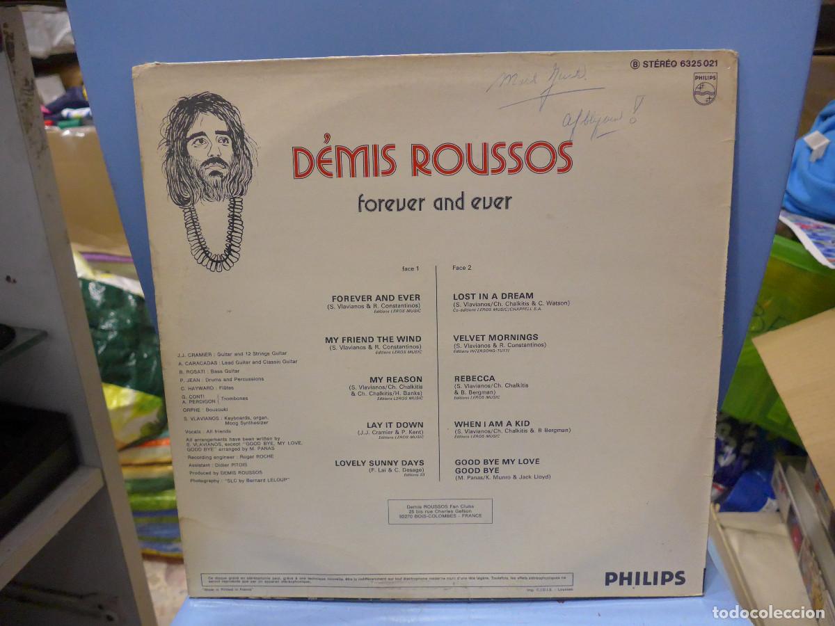 Discos de vinilo: DEMIS ROUSSOS FOREVER AND EVER - Foto 2