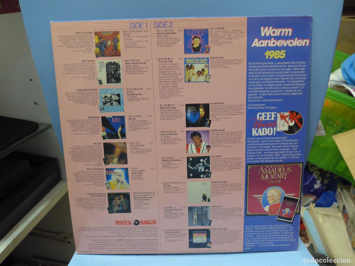 Discos de vinilo: WARM AANBEVOLEN 1985 - Foto 2