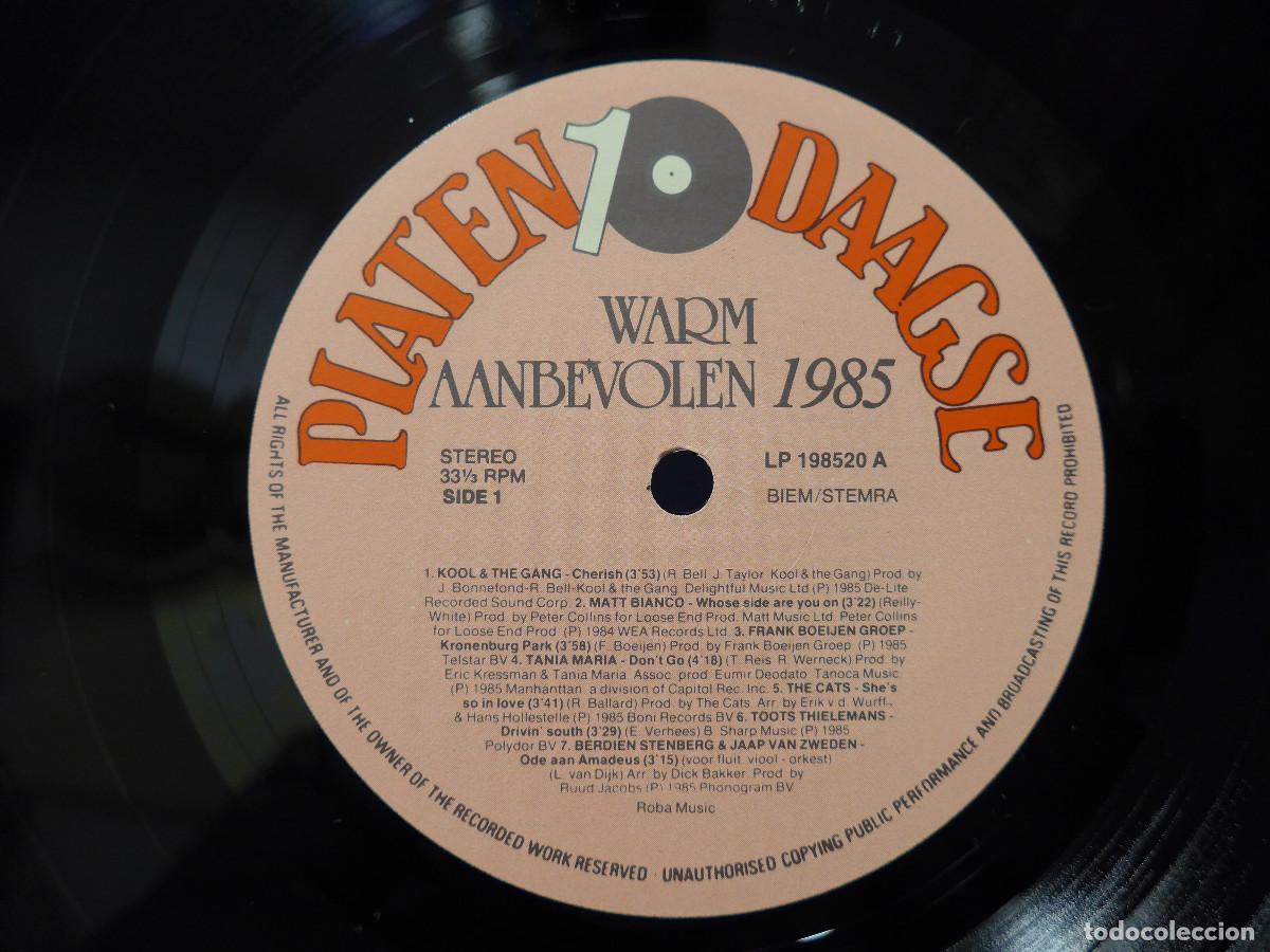 Discos de vinilo: WARM AANBEVOLEN 1985 - Foto 10