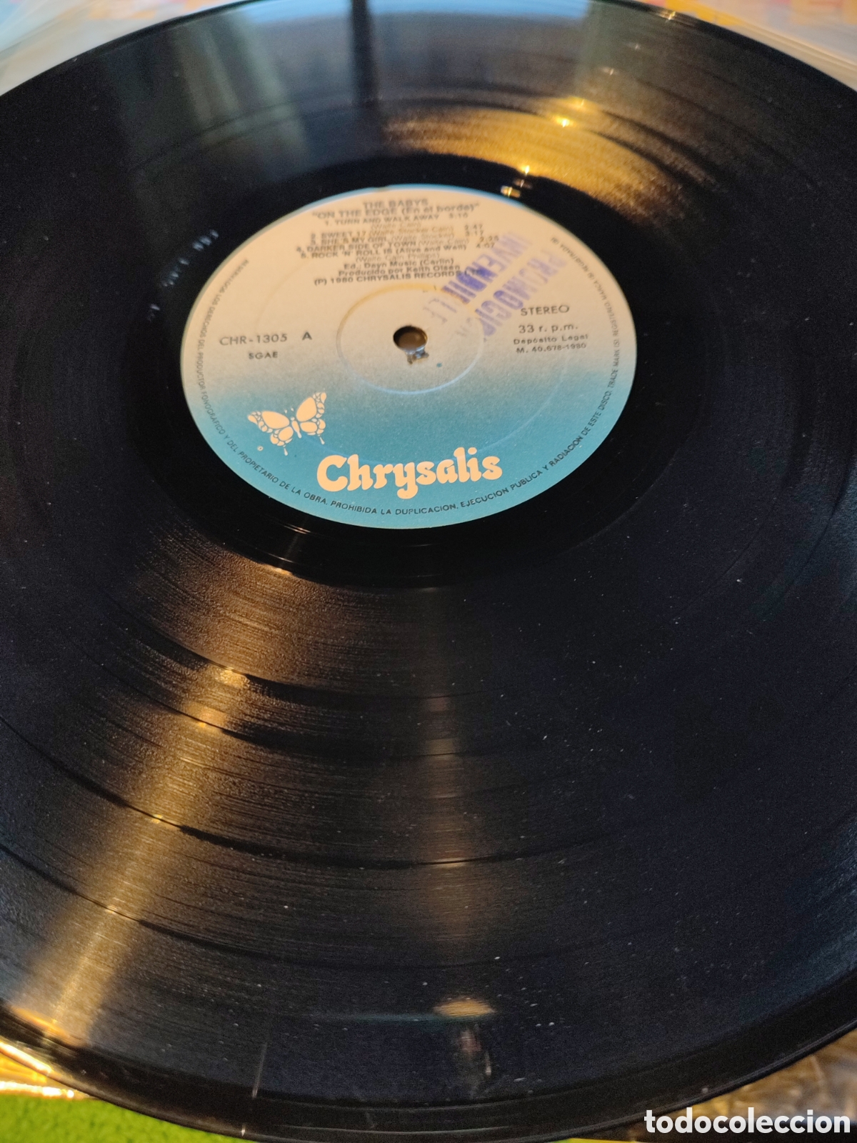Discos de vinilo: The Babys - On the edge - Foto 3