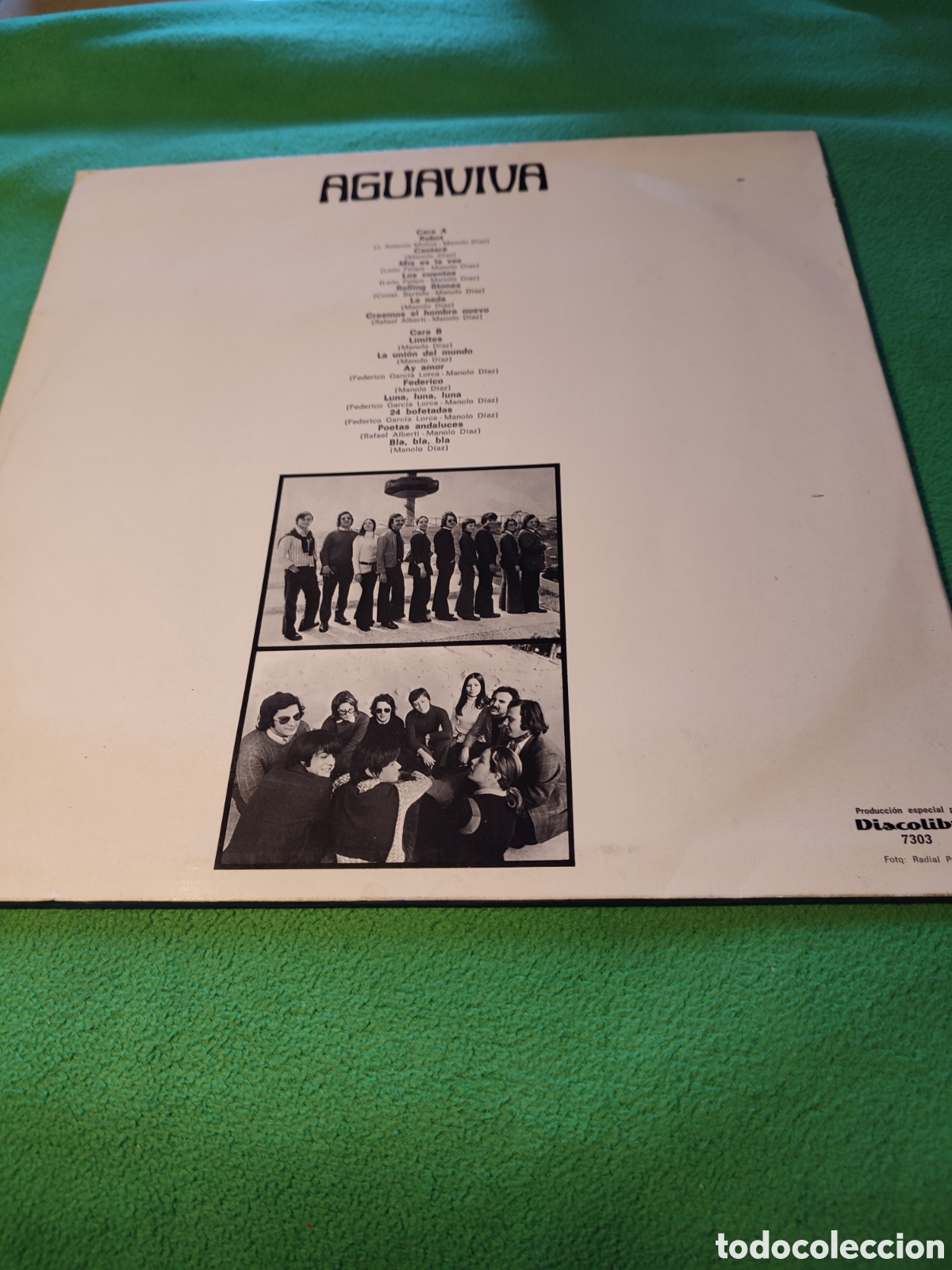 Discos de vinilo: Aguaviva - Same Vinilo Lp - Foto 2