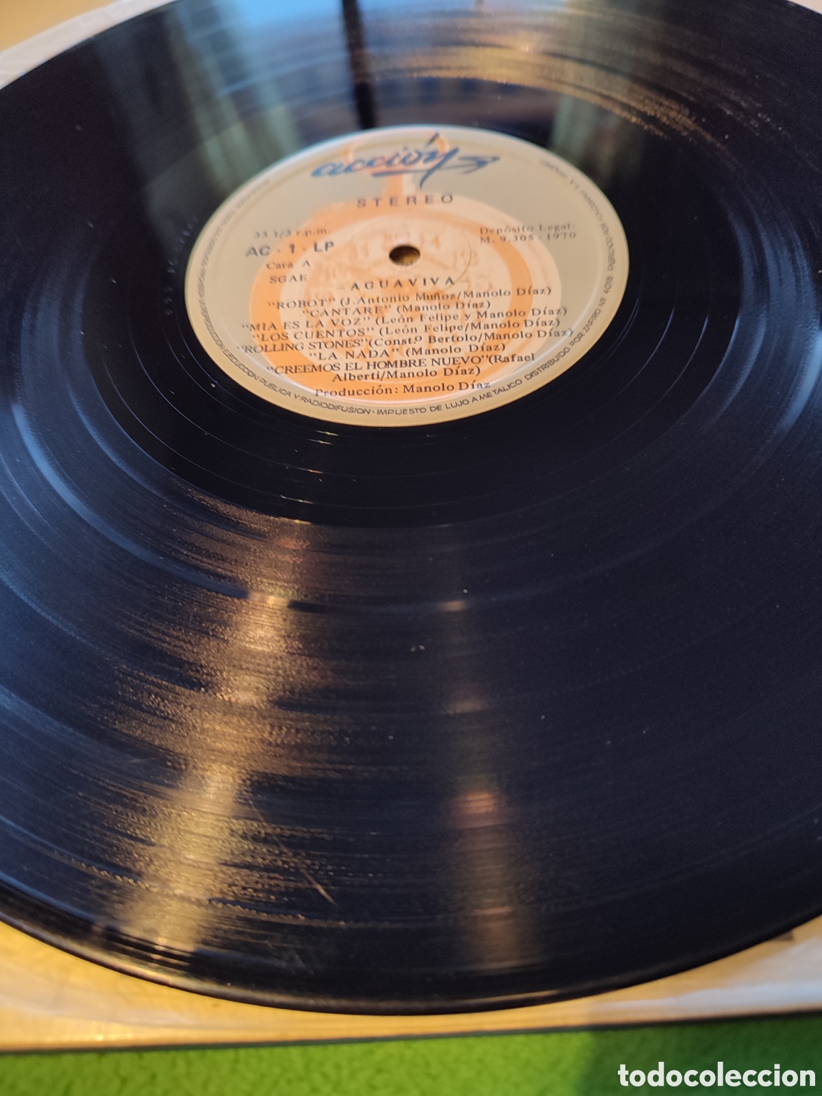 Discos de vinilo: Aguaviva - Same Vinilo Lp - Foto 3
