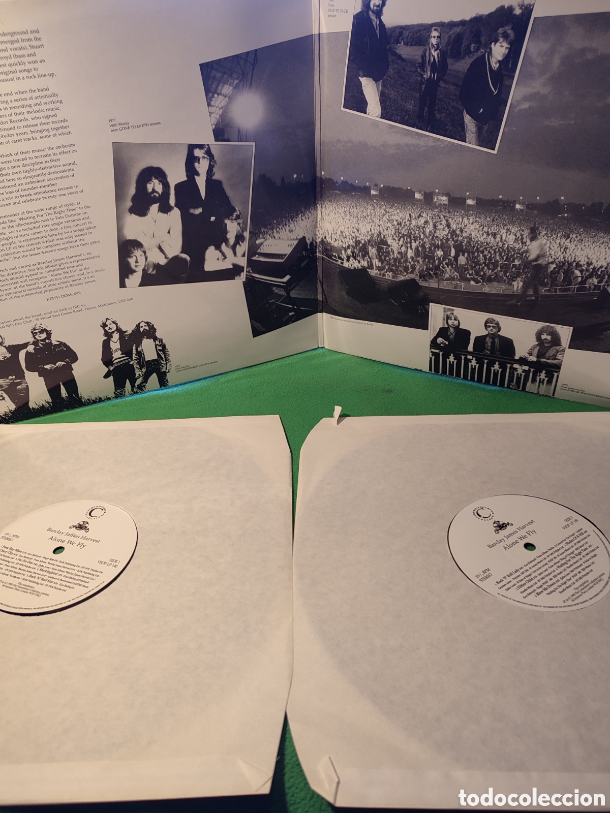 Discos de vinilo: Barclay James Harvest - Alone we fly - Foto 2