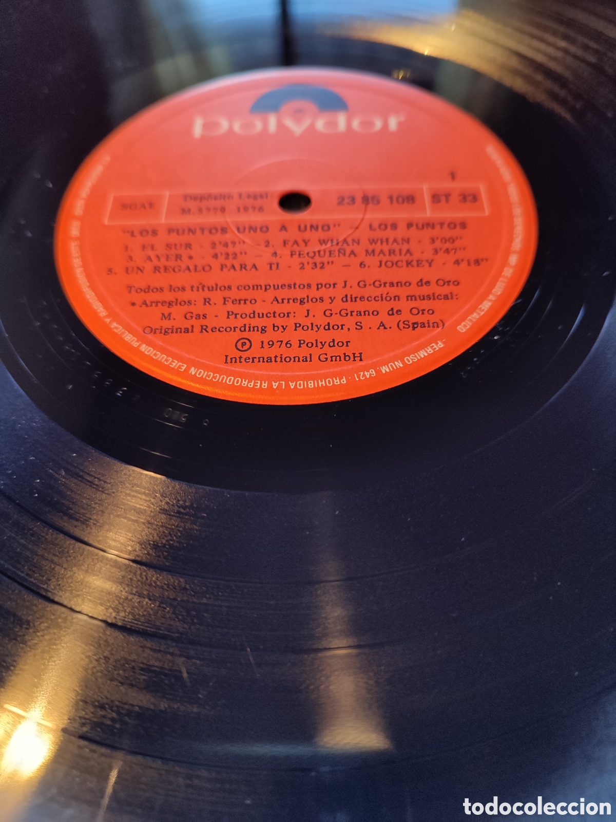 Discos de vinilo: Los Puntos - Uno a uno - Foto 4