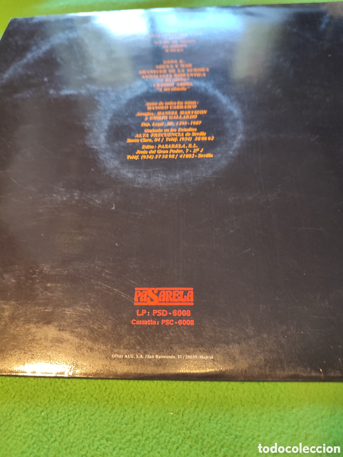 Discos de vinilo: Manolo Carrasco - Arena y mar - Foto 3