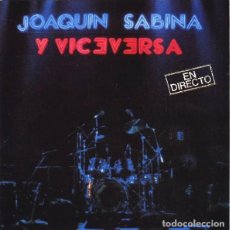 Discos de vinilo: JOAQUÍN SABINA Y VICEVERSA : EN DIRECTO. (2 X LPS. ARIOLA, 1986)