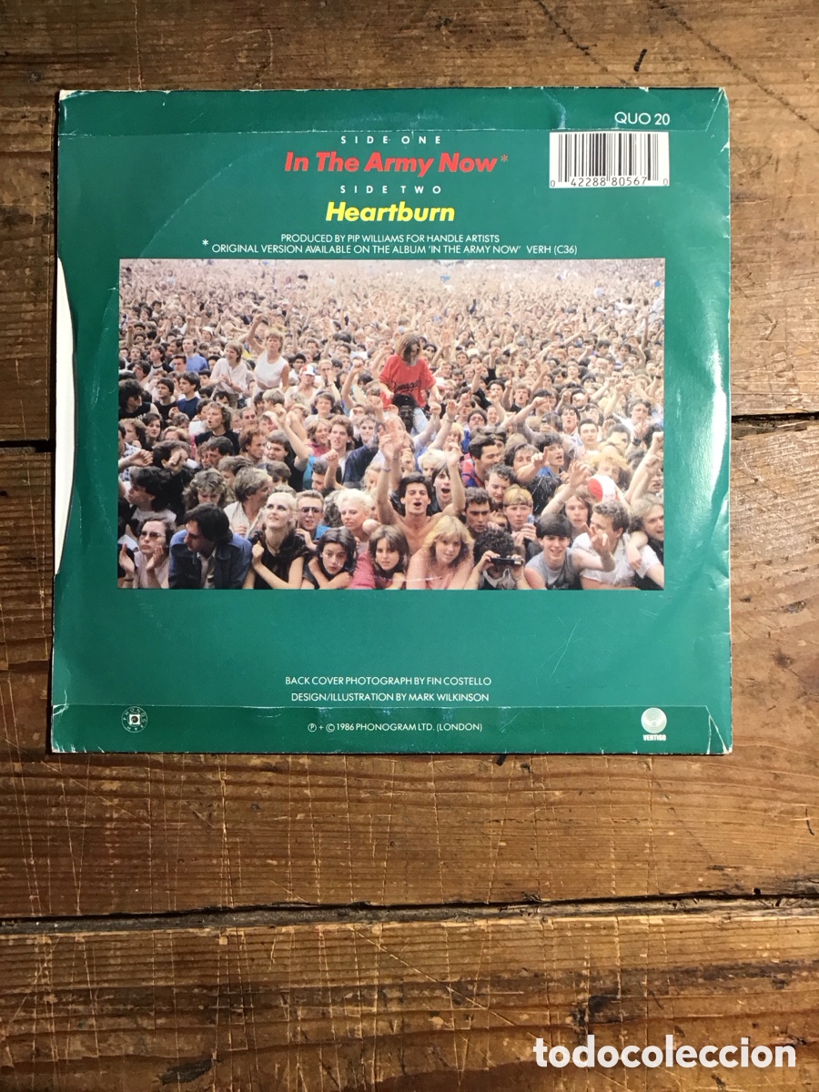 Discos de vinilo: Status Quo in the army now - Foto 2