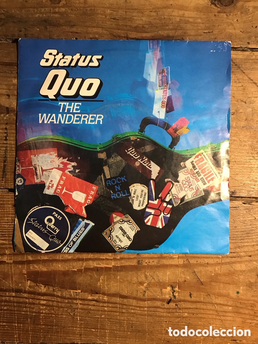 Discos de vinilo: Status Quo the wanderer - Foto 1