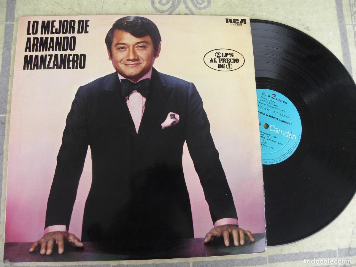 Discos de vinilo: ARMANDO MANZANERO LO MEJOR DE -DOBLE LP 1976 -BUEN ESTADO