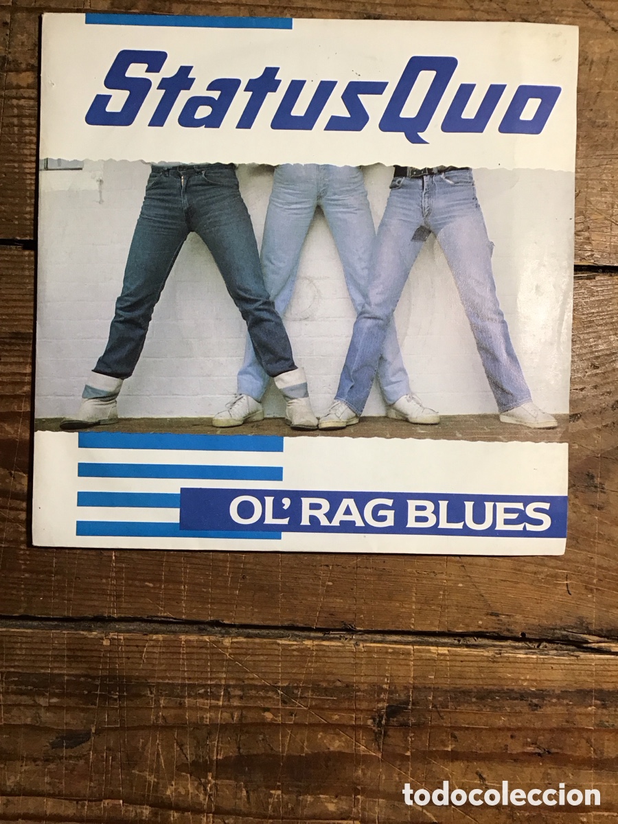 Discos de vinilo: Status Quo ol&rsquo; rag blues - Foto 1
