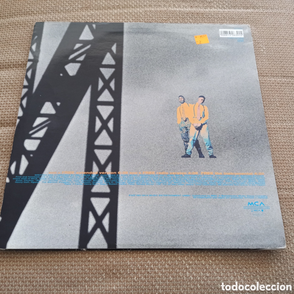 Discos de vinilo: Osazuwas - Free (12&rdquo;) - Foto 2