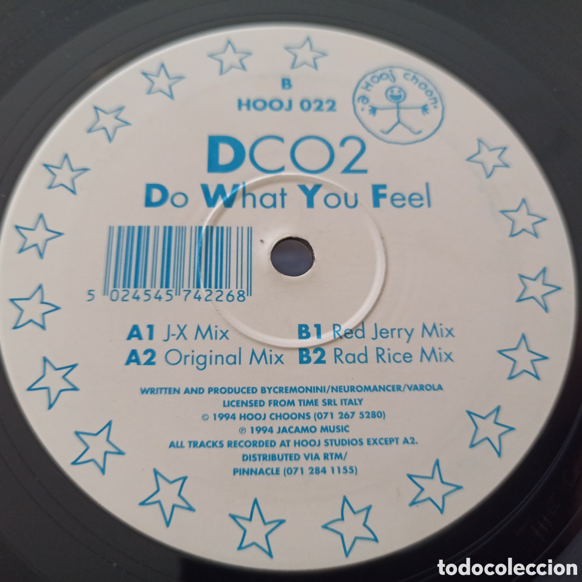 Discos de vinilo: DCO2 - Do What You Feel (12&rdquo;) - Foto 1