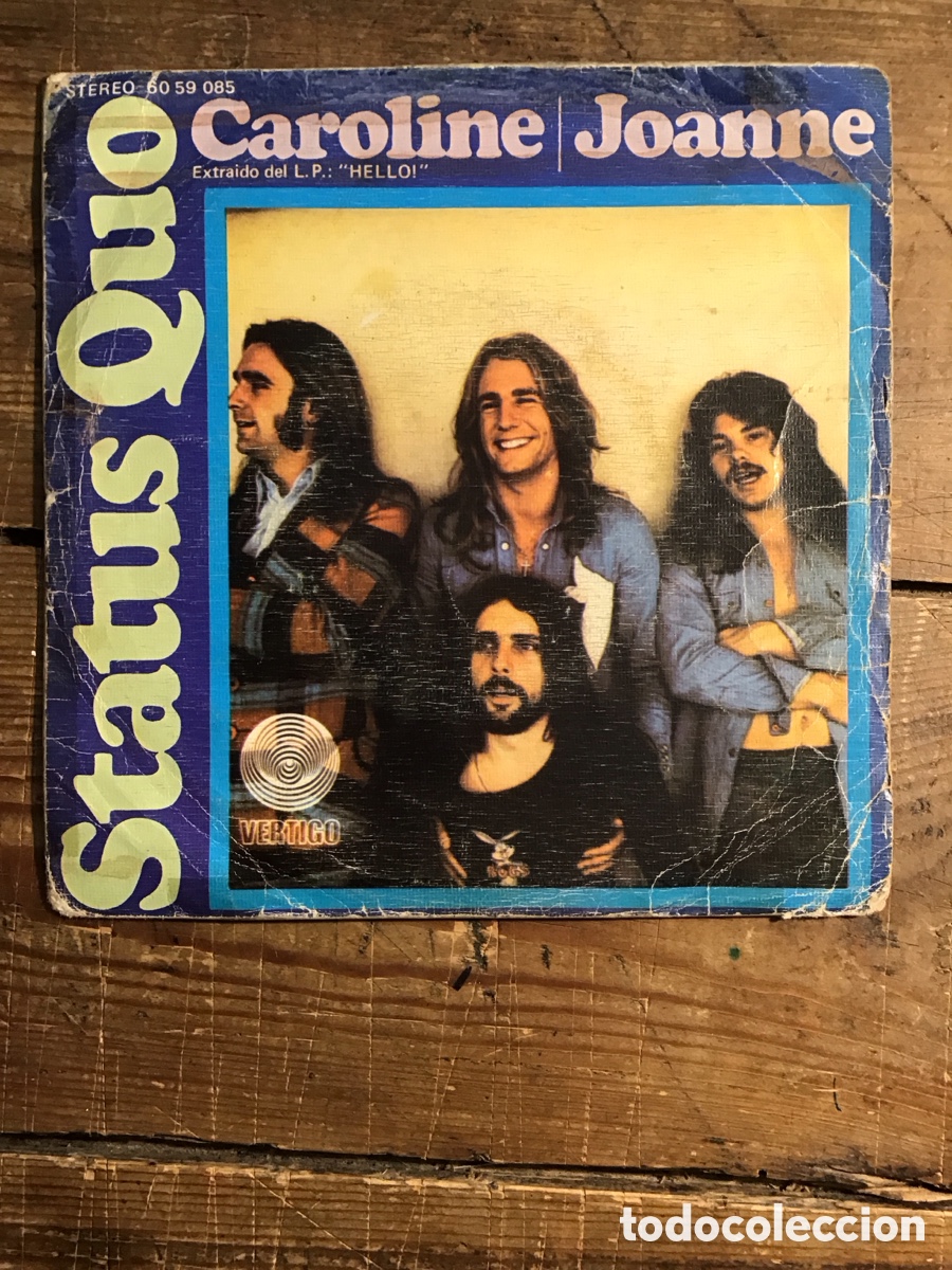 Discos de vinilo: Status Quo Caroline Joanne - Foto 1