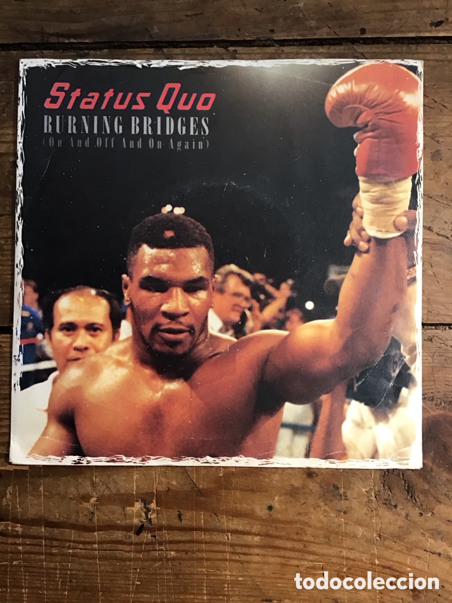 Discos de vinilo: Status Quo Burning Bridges - Foto 1