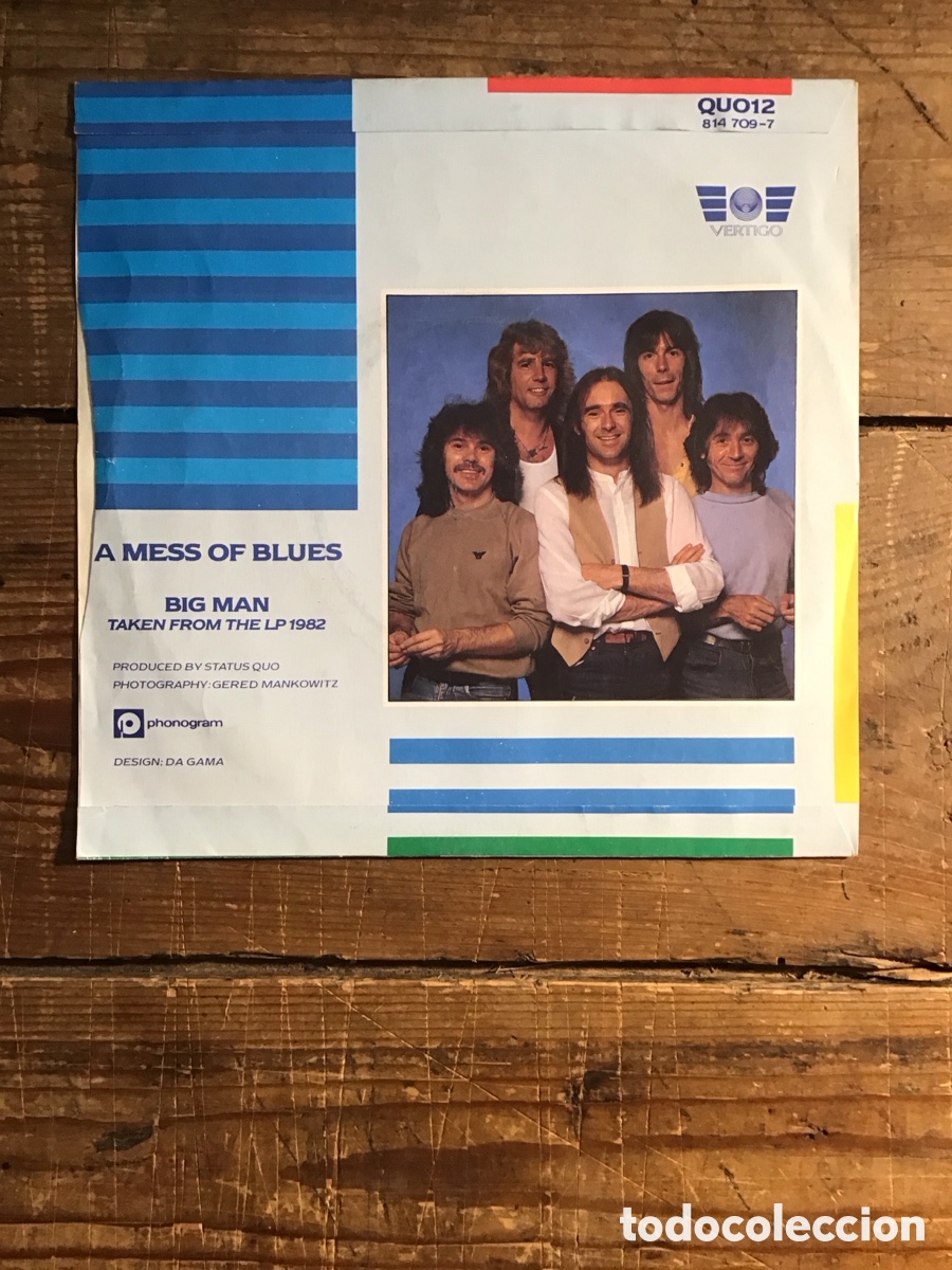 Discos de vinilo: Status Quo a mess of blues - Foto 2
