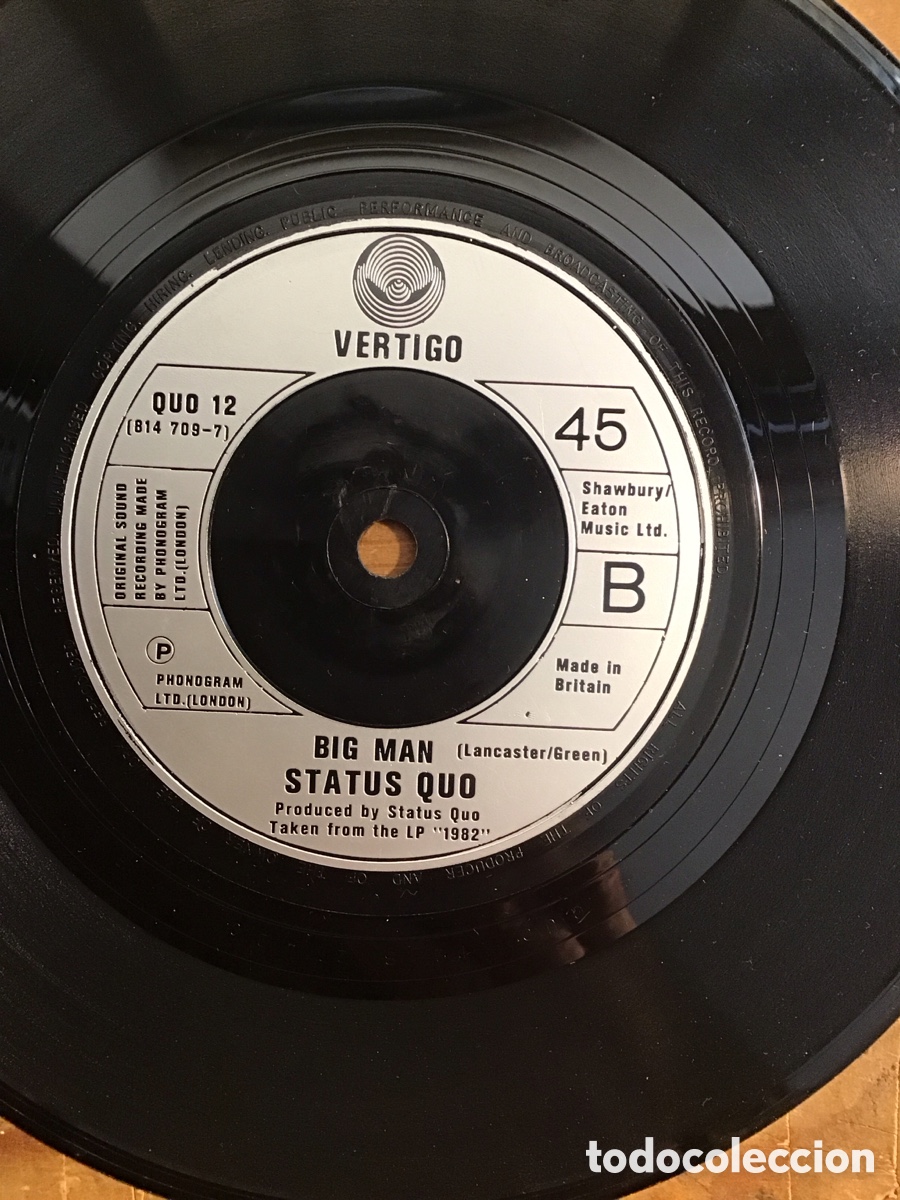 Discos de vinilo: Status Quo a mess of blues - Foto 3