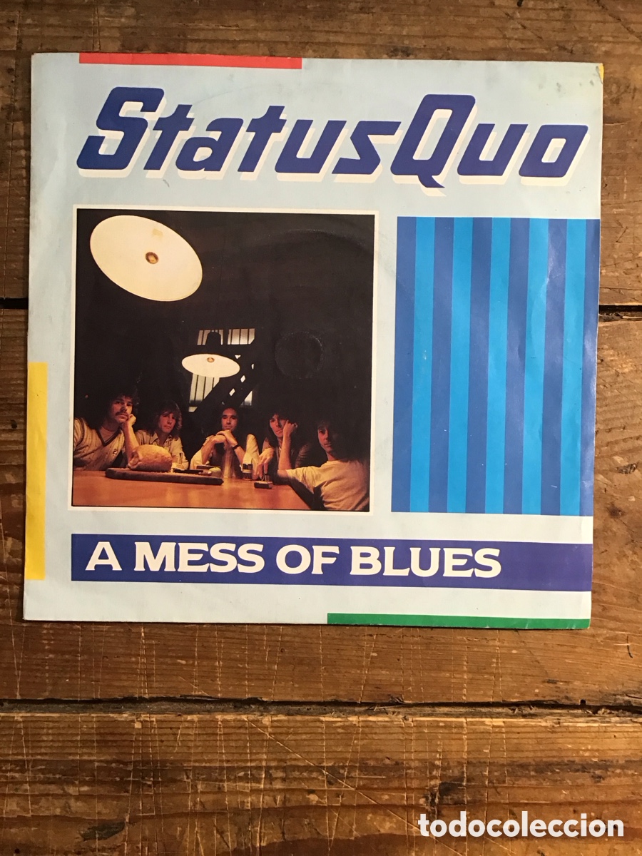 Discos de vinilo: Status Quo a mess of blues - Foto 1