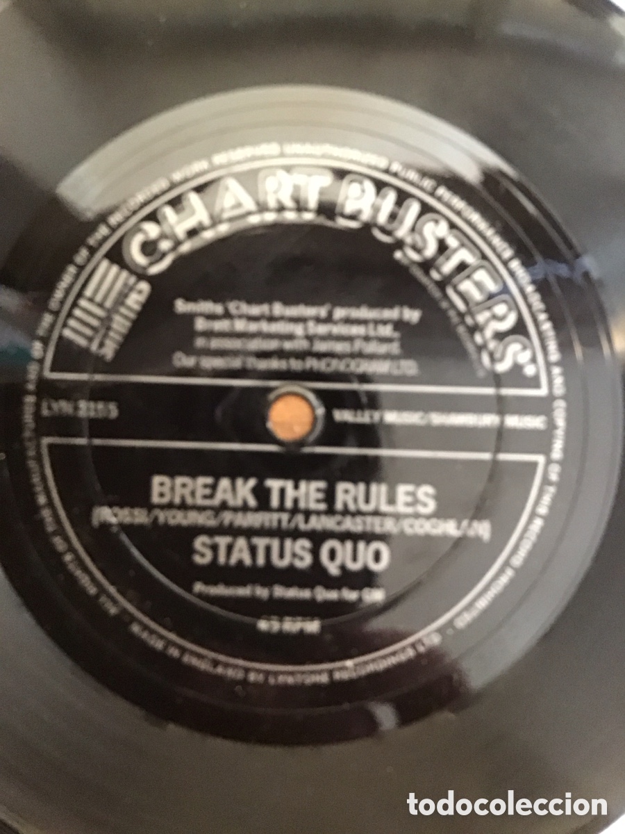 Discos de vinilo: Status Quo Down Down flexi disc - Foto 2